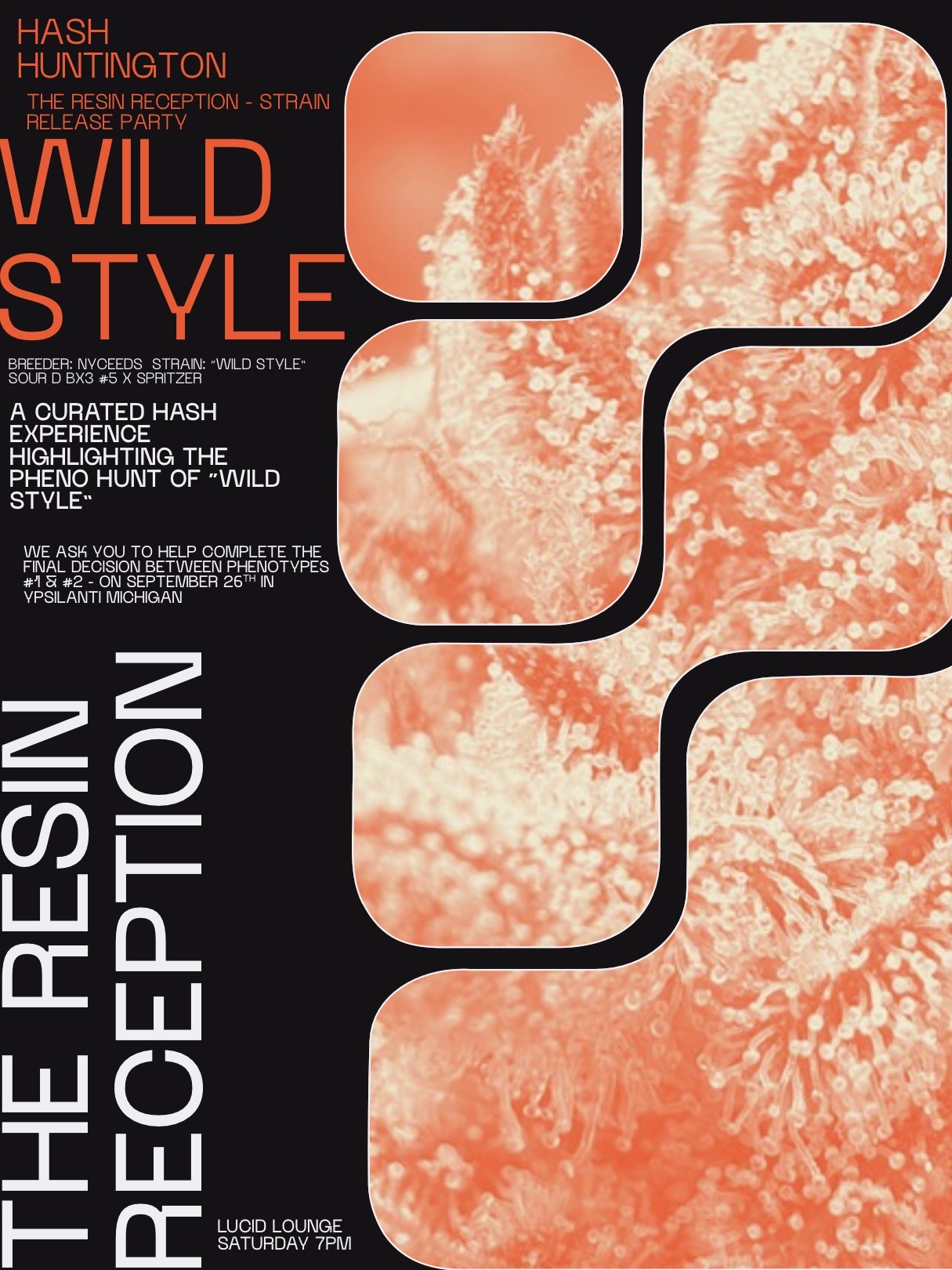 The Resin Reception — Wild Style strain release party